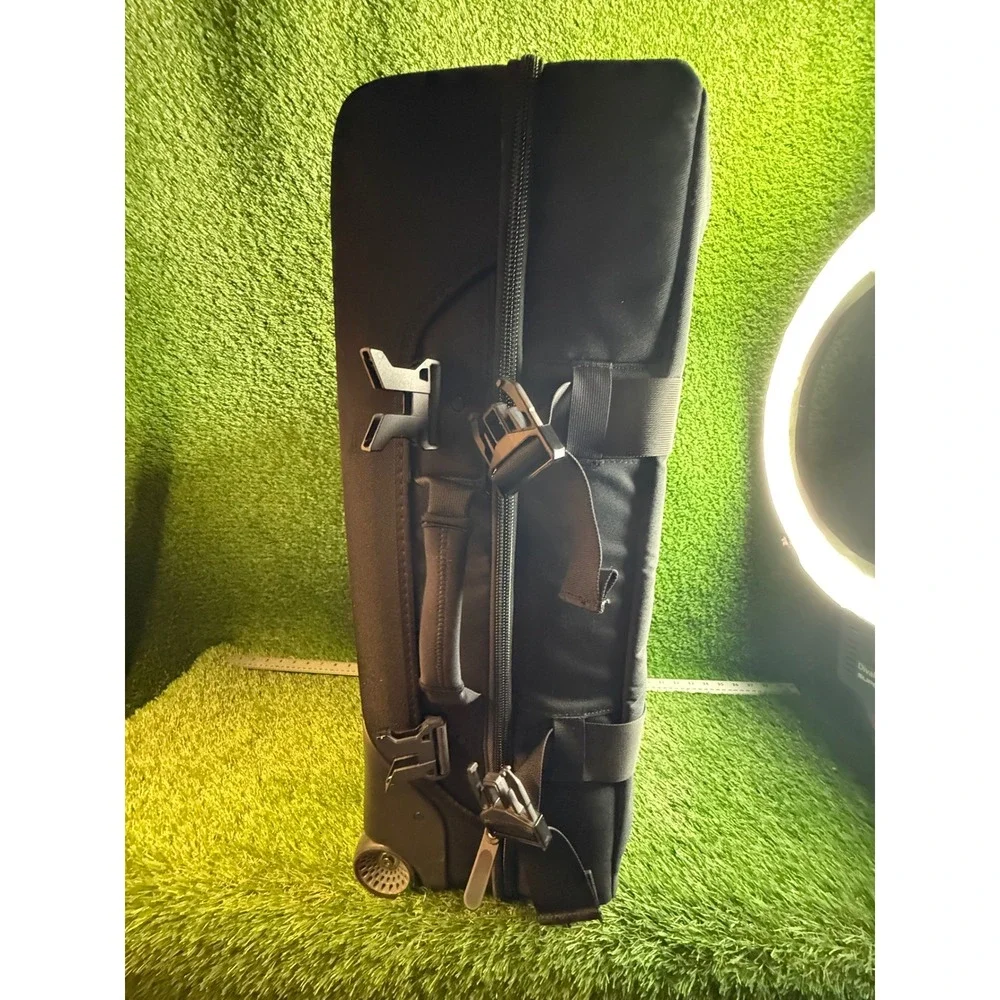 Nike‎ FIFTYONE49 Cabin Roller Bag Wheeled Suitcase Luggage Black 26